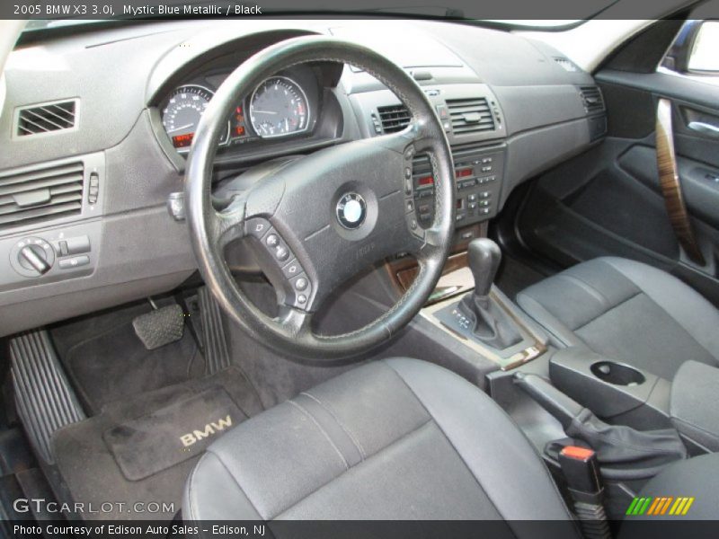 Black Interior - 2005 X3 3.0i 