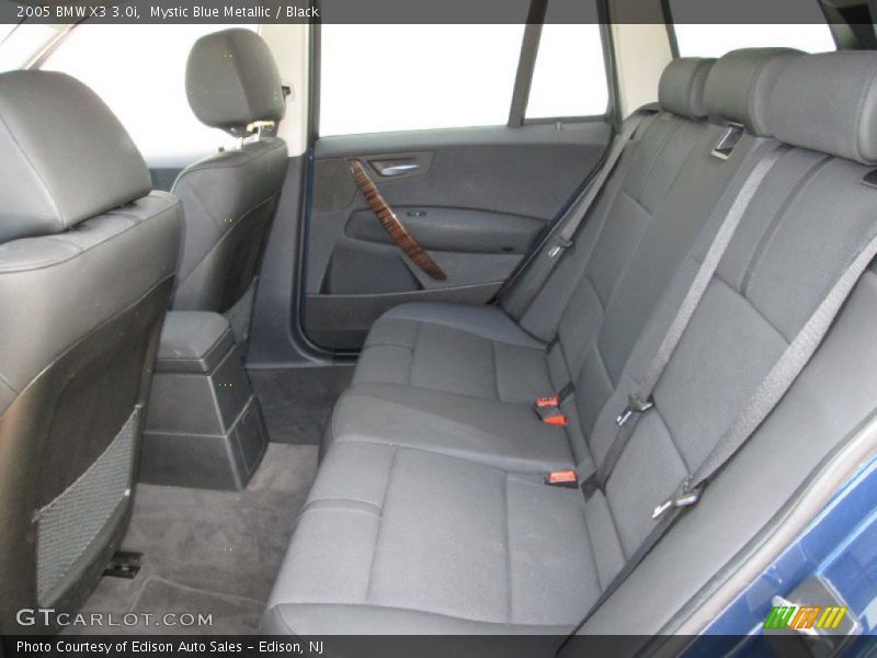 Rear Seat of 2005 X3 3.0i