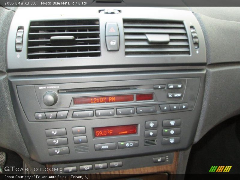 Controls of 2005 X3 3.0i