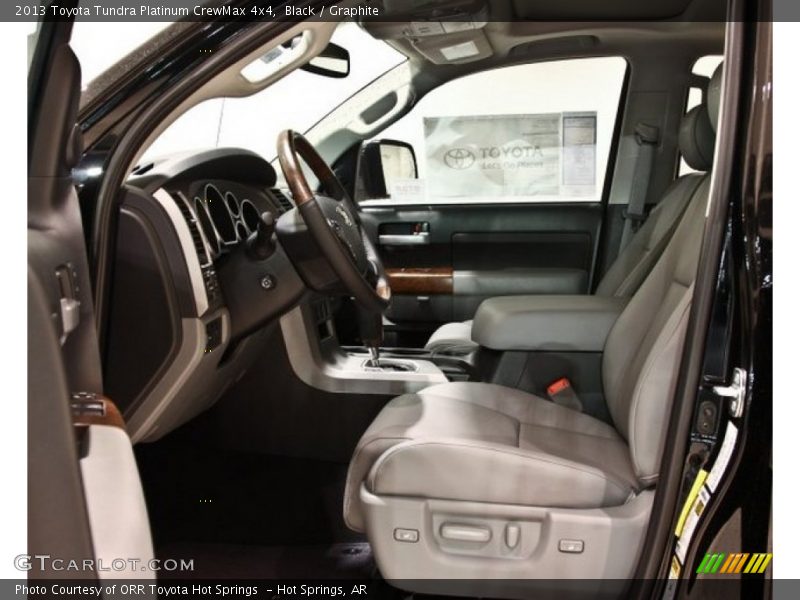 Black / Graphite 2013 Toyota Tundra Platinum CrewMax 4x4