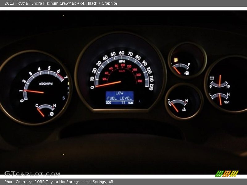 Black / Graphite 2013 Toyota Tundra Platinum CrewMax 4x4