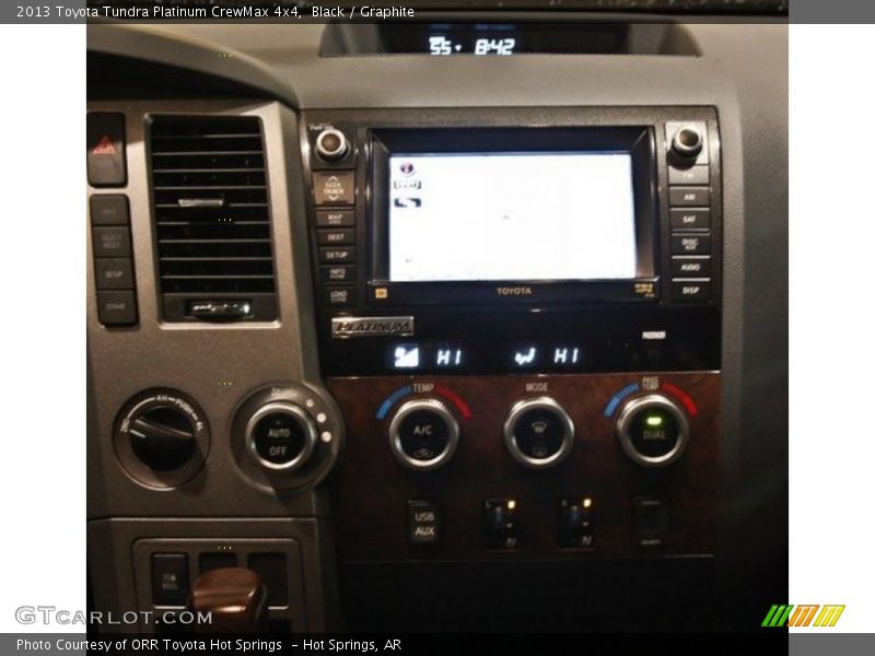 Black / Graphite 2013 Toyota Tundra Platinum CrewMax 4x4