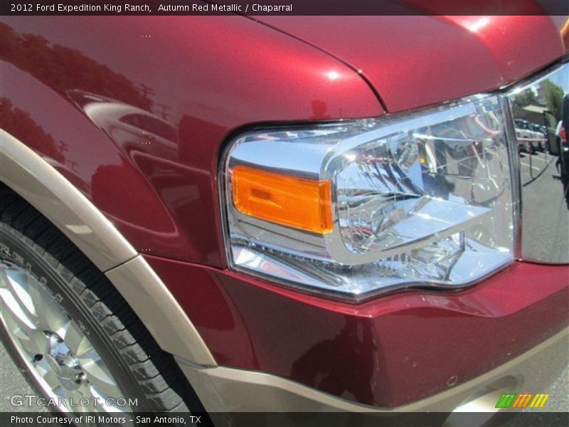 Autumn Red Metallic / Chaparral 2012 Ford Expedition King Ranch