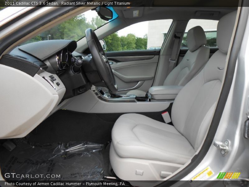 Radiant Silver Metallic / Light Titanium 2011 Cadillac CTS 3.6 Sedan