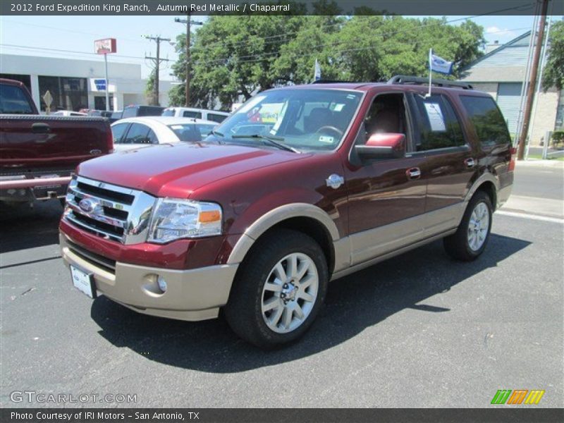 Front 3/4 View of 2012 Expedition King Ranch