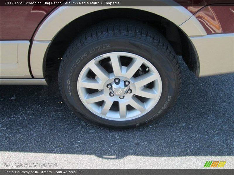 Autumn Red Metallic / Chaparral 2012 Ford Expedition King Ranch