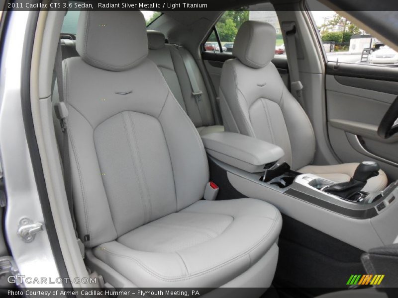 Radiant Silver Metallic / Light Titanium 2011 Cadillac CTS 3.6 Sedan