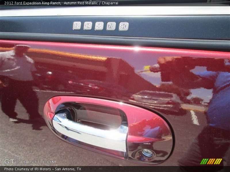 Autumn Red Metallic / Chaparral 2012 Ford Expedition King Ranch