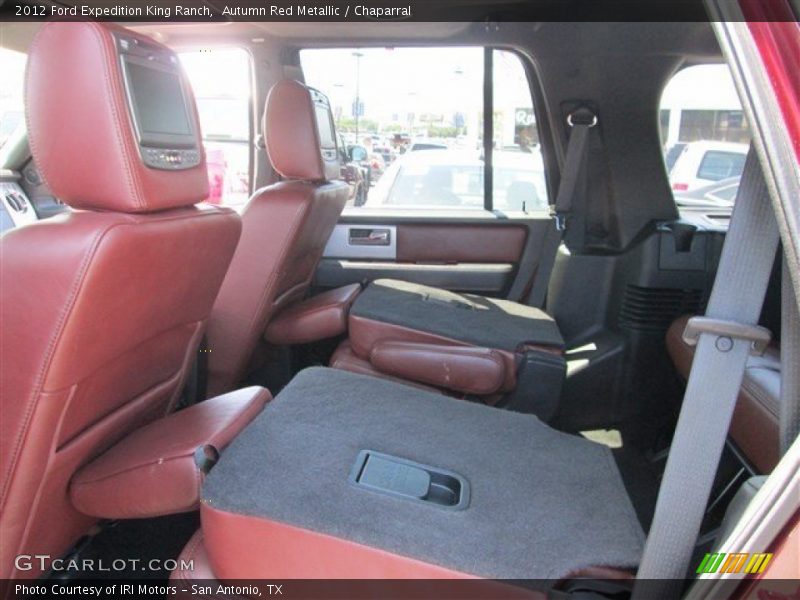 Rear Seat of 2012 Expedition King Ranch