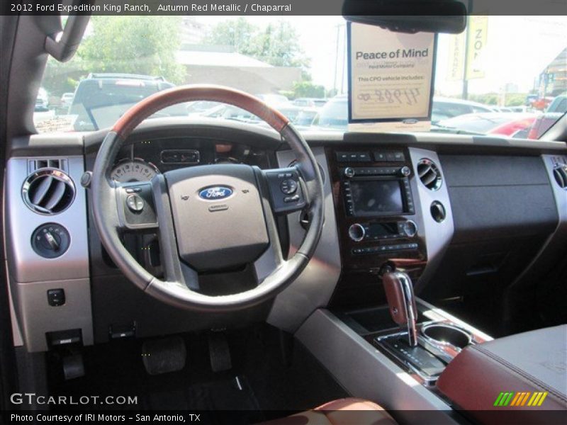 Autumn Red Metallic / Chaparral 2012 Ford Expedition King Ranch
