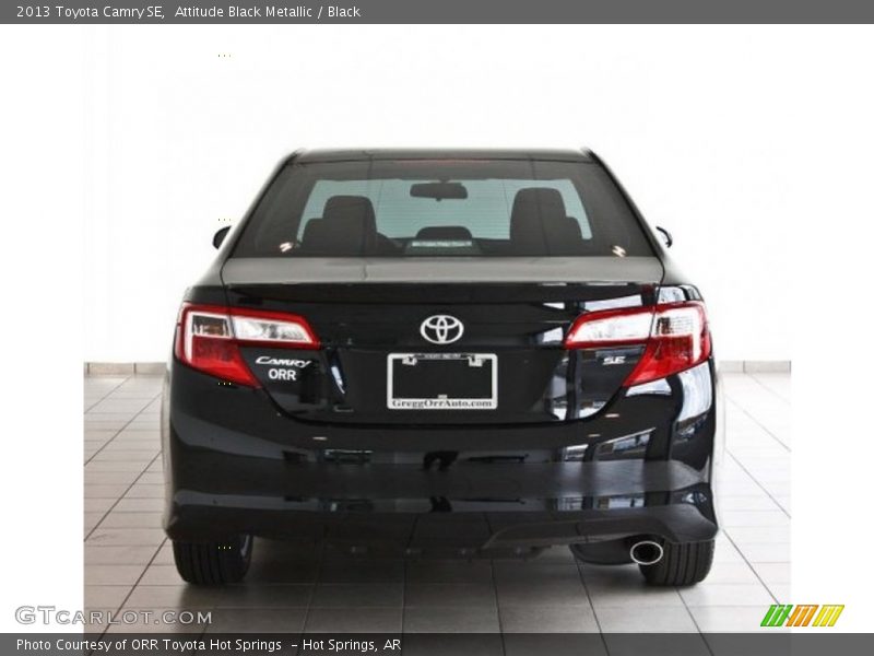 Attitude Black Metallic / Black 2013 Toyota Camry SE