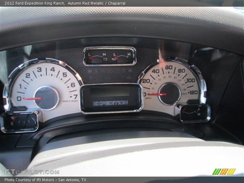 Autumn Red Metallic / Chaparral 2012 Ford Expedition King Ranch