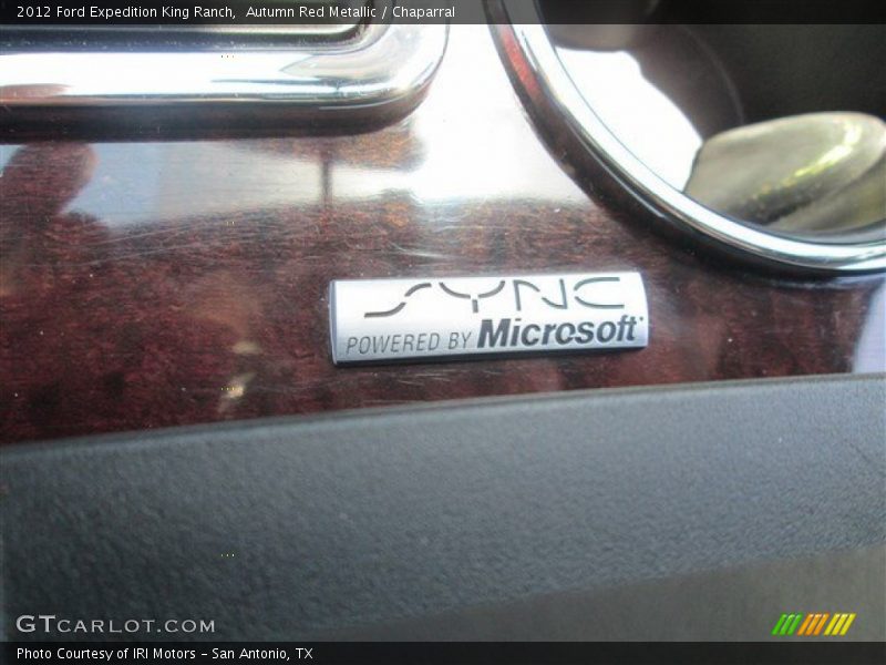 Autumn Red Metallic / Chaparral 2012 Ford Expedition King Ranch