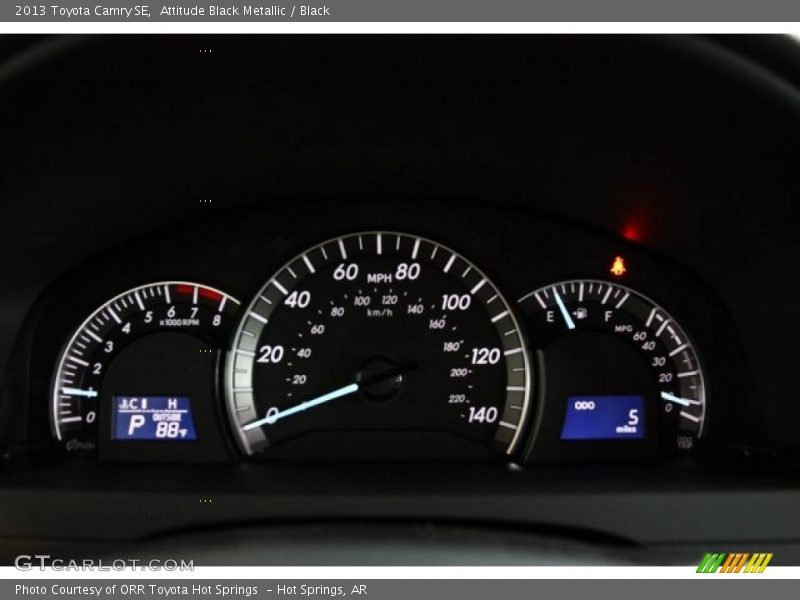 Attitude Black Metallic / Black 2013 Toyota Camry SE