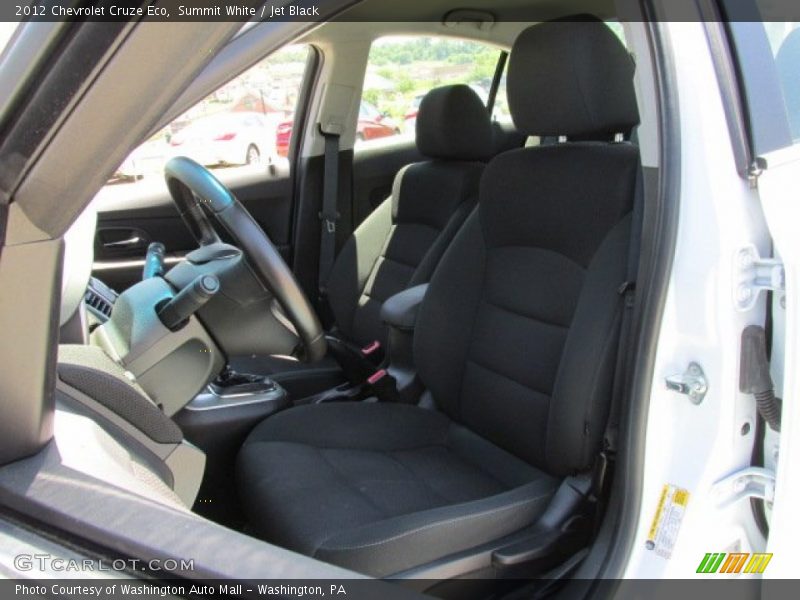 Summit White / Jet Black 2012 Chevrolet Cruze Eco