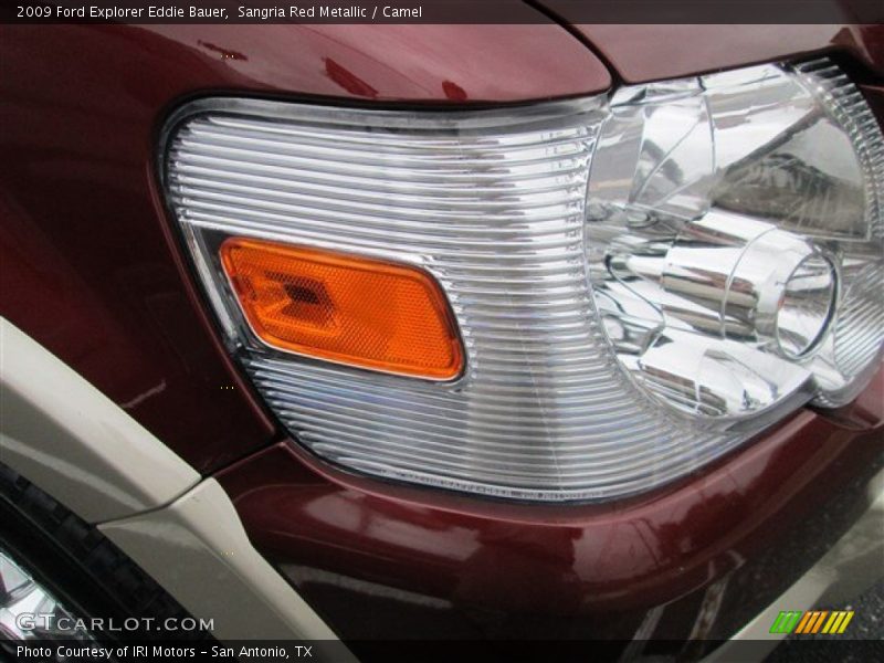 Sangria Red Metallic / Camel 2009 Ford Explorer Eddie Bauer