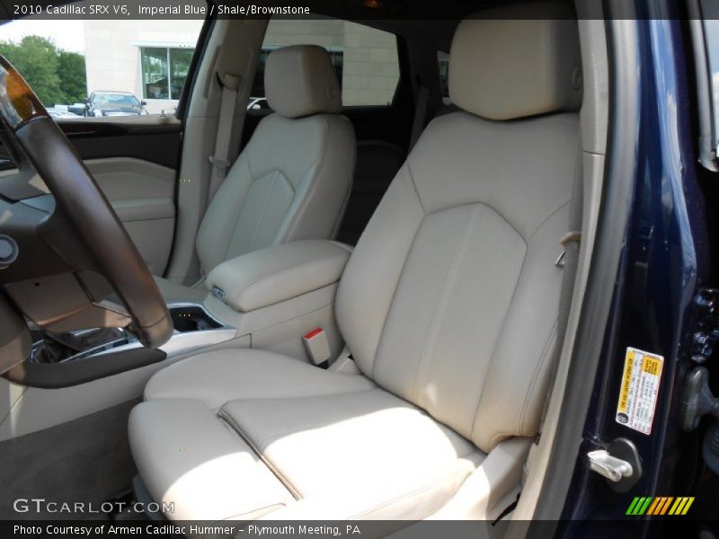 Imperial Blue / Shale/Brownstone 2010 Cadillac SRX V6