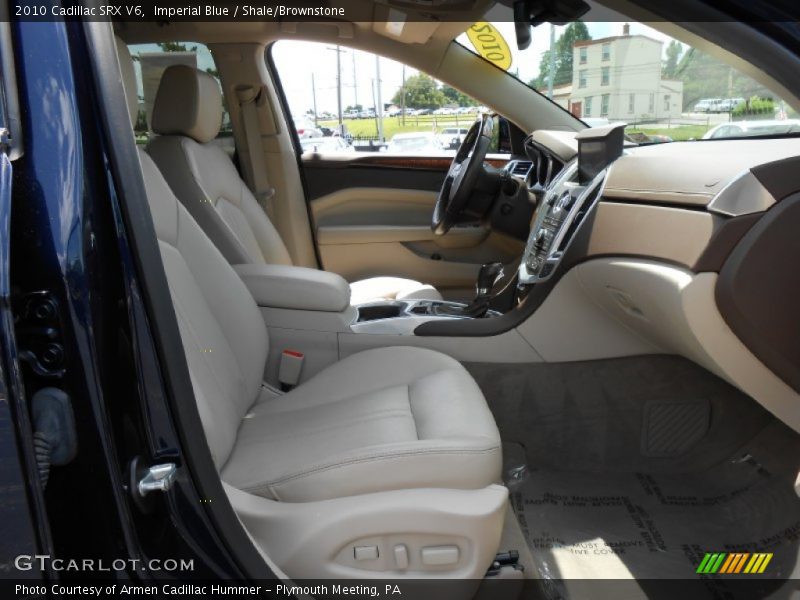 Imperial Blue / Shale/Brownstone 2010 Cadillac SRX V6