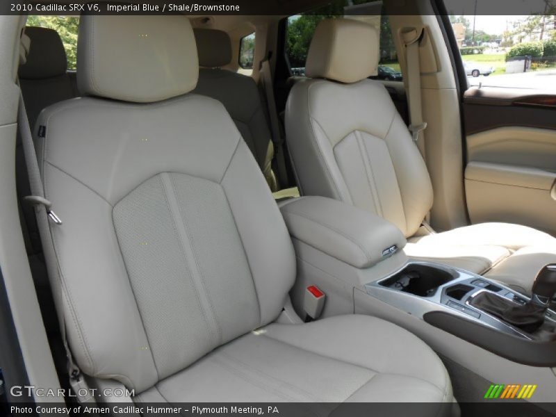 Imperial Blue / Shale/Brownstone 2010 Cadillac SRX V6