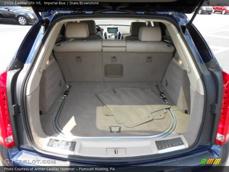 Imperial Blue / Shale/Brownstone 2010 Cadillac SRX V6