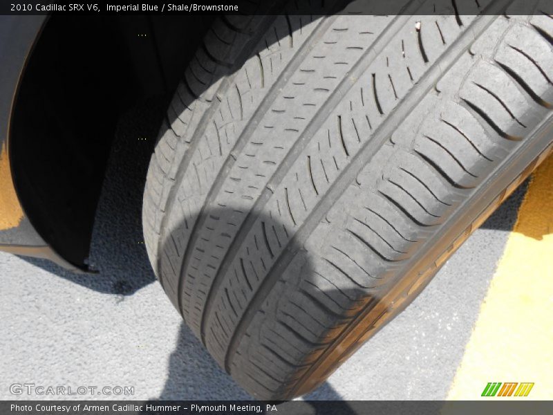 Imperial Blue / Shale/Brownstone 2010 Cadillac SRX V6