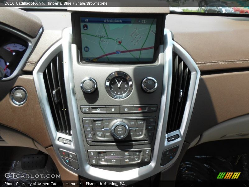 Imperial Blue / Shale/Brownstone 2010 Cadillac SRX V6