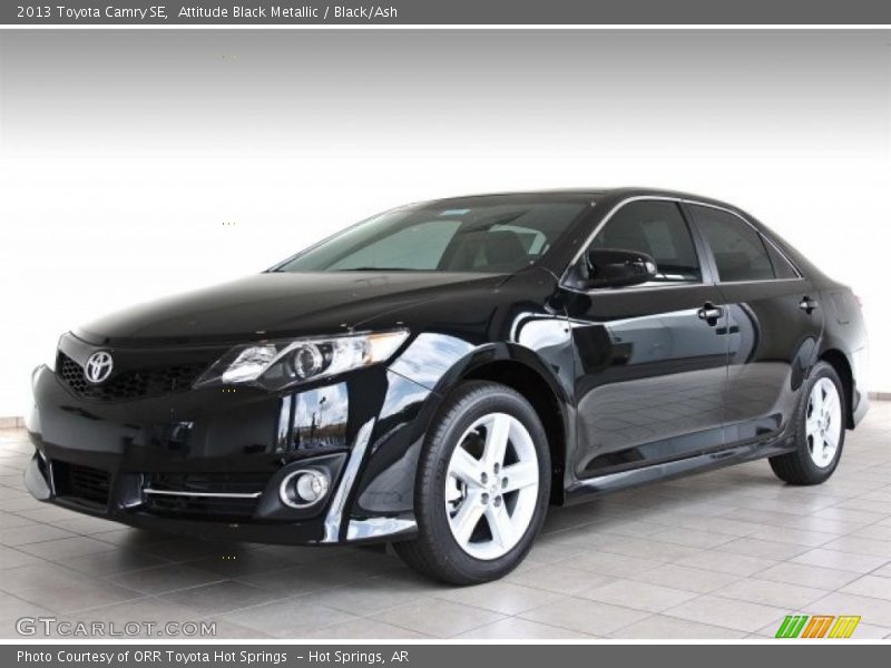 Attitude Black Metallic / Black/Ash 2013 Toyota Camry SE