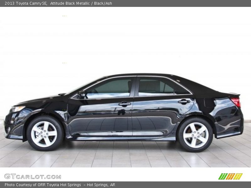 Attitude Black Metallic / Black/Ash 2013 Toyota Camry SE