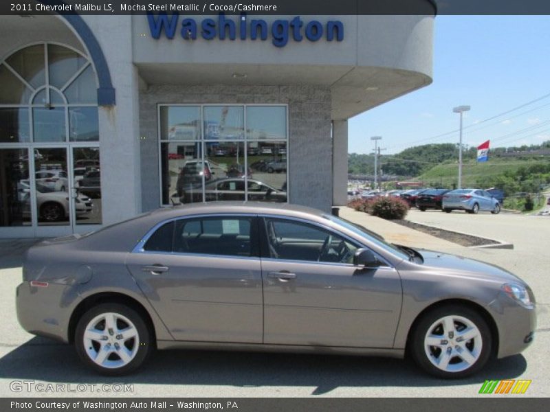 Mocha Steel Metallic / Cocoa/Cashmere 2011 Chevrolet Malibu LS