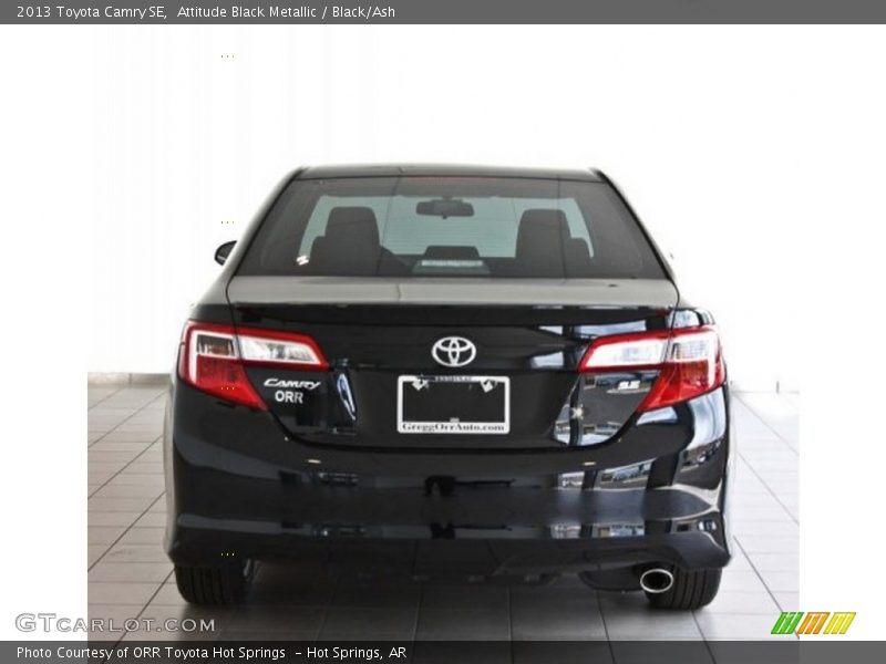 Attitude Black Metallic / Black/Ash 2013 Toyota Camry SE