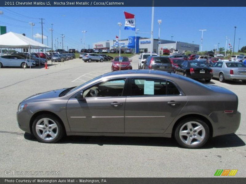 Mocha Steel Metallic / Cocoa/Cashmere 2011 Chevrolet Malibu LS