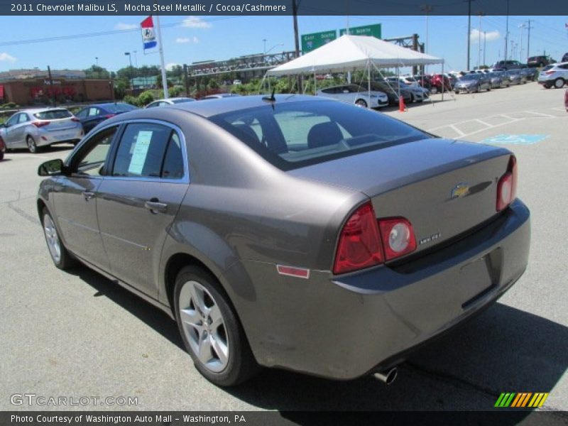 Mocha Steel Metallic / Cocoa/Cashmere 2011 Chevrolet Malibu LS