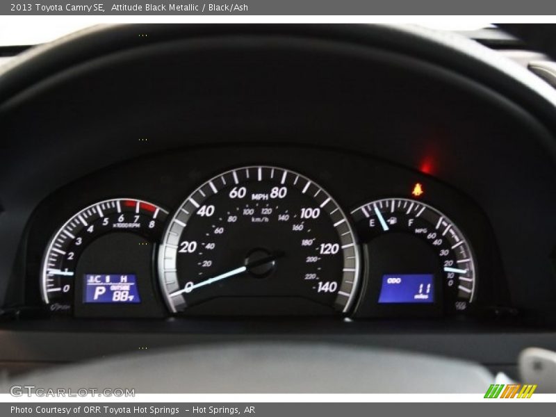 Attitude Black Metallic / Black/Ash 2013 Toyota Camry SE