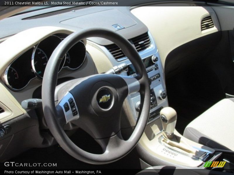 Mocha Steel Metallic / Cocoa/Cashmere 2011 Chevrolet Malibu LS