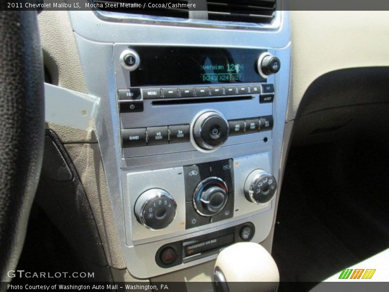 Mocha Steel Metallic / Cocoa/Cashmere 2011 Chevrolet Malibu LS