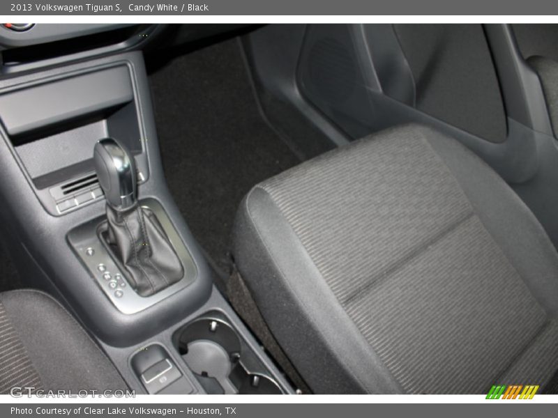 Candy White / Black 2013 Volkswagen Tiguan S