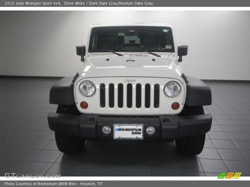 Stone White / Dark Slate Gray/Medium Slate Gray 2010 Jeep Wrangler Sport 4x4