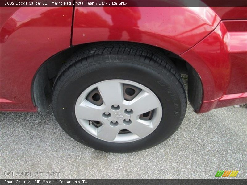 Inferno Red Crystal Pearl / Dark Slate Gray 2009 Dodge Caliber SE