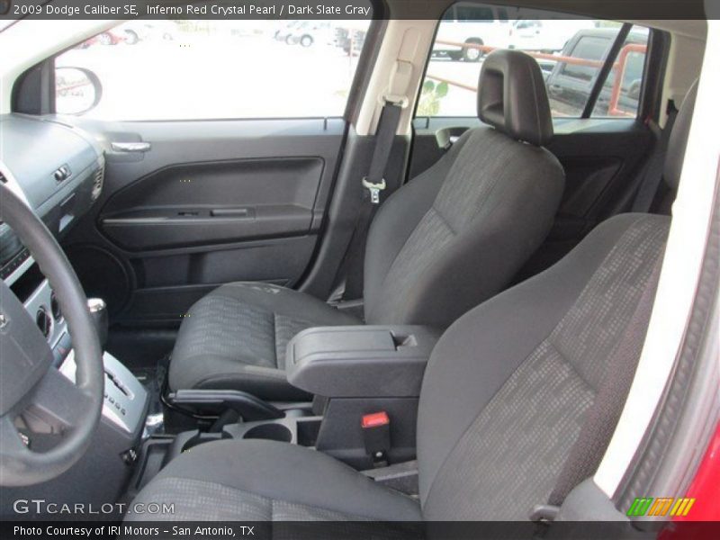 Inferno Red Crystal Pearl / Dark Slate Gray 2009 Dodge Caliber SE