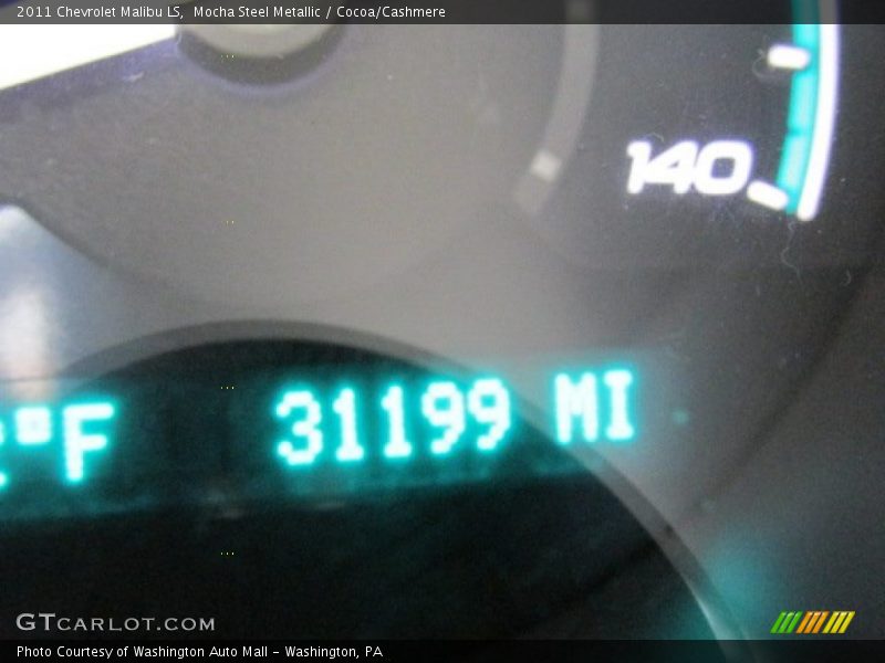 Mocha Steel Metallic / Cocoa/Cashmere 2011 Chevrolet Malibu LS