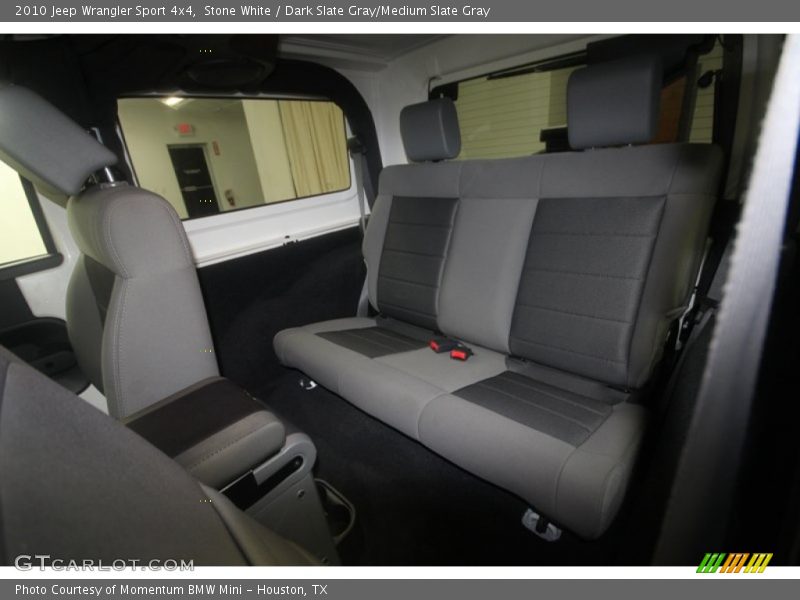 Stone White / Dark Slate Gray/Medium Slate Gray 2010 Jeep Wrangler Sport 4x4
