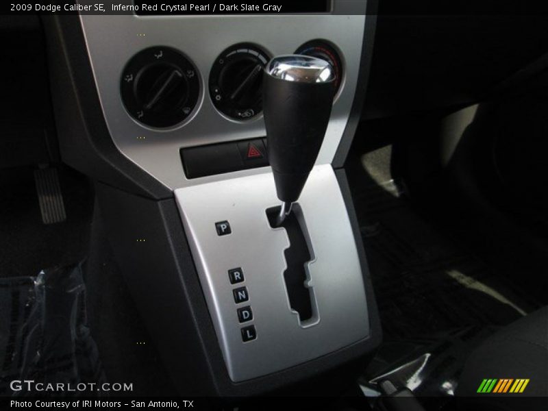 Inferno Red Crystal Pearl / Dark Slate Gray 2009 Dodge Caliber SE