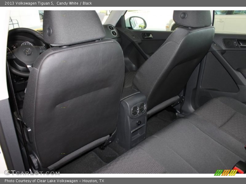 Candy White / Black 2013 Volkswagen Tiguan S