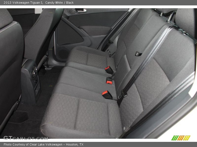 Candy White / Black 2013 Volkswagen Tiguan S