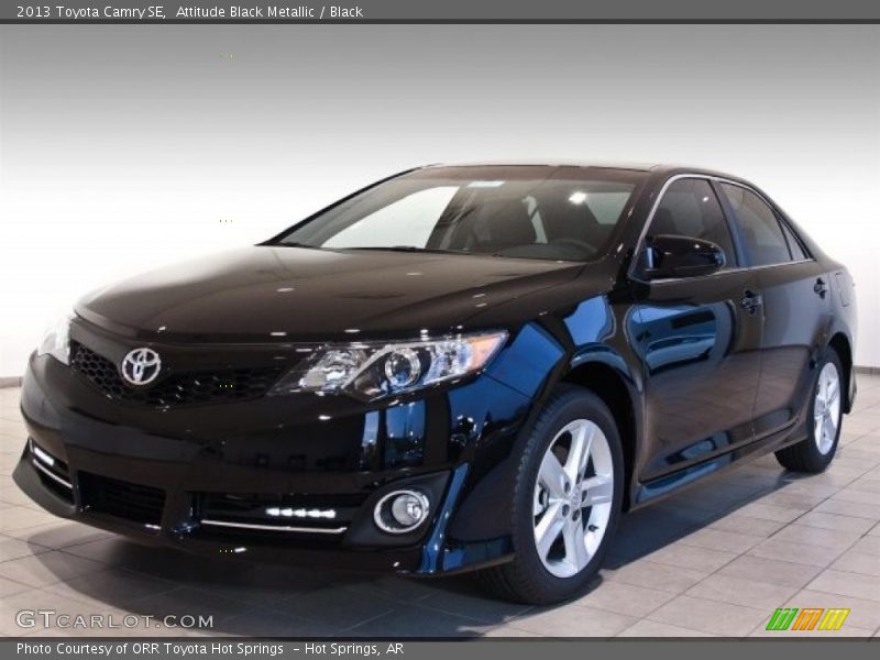 Attitude Black Metallic / Black 2013 Toyota Camry SE