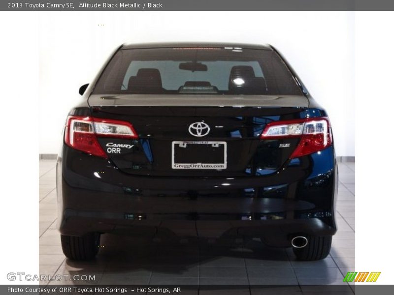 Attitude Black Metallic / Black 2013 Toyota Camry SE