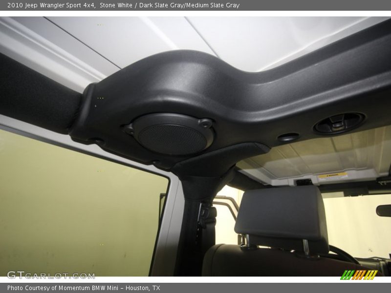 Stone White / Dark Slate Gray/Medium Slate Gray 2010 Jeep Wrangler Sport 4x4