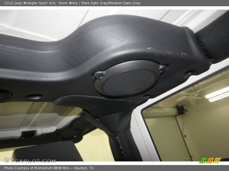 Stone White / Dark Slate Gray/Medium Slate Gray 2010 Jeep Wrangler Sport 4x4