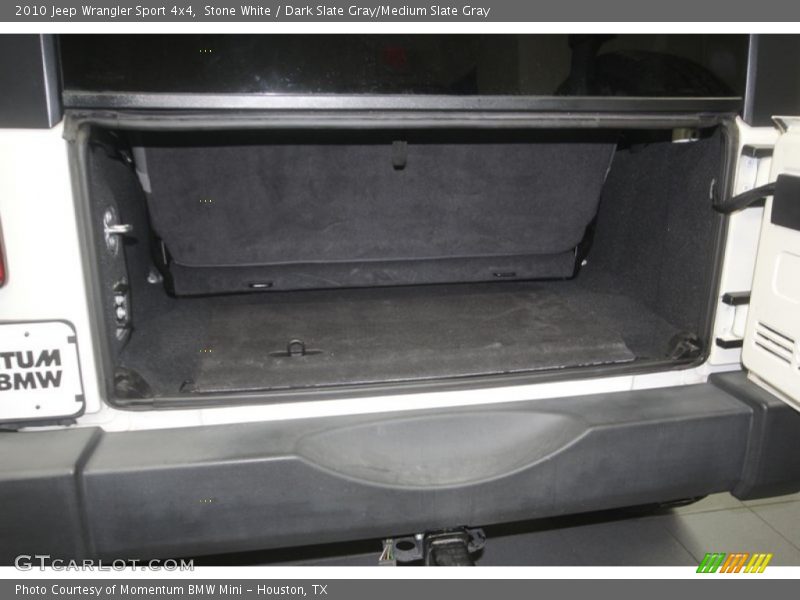 Stone White / Dark Slate Gray/Medium Slate Gray 2010 Jeep Wrangler Sport 4x4