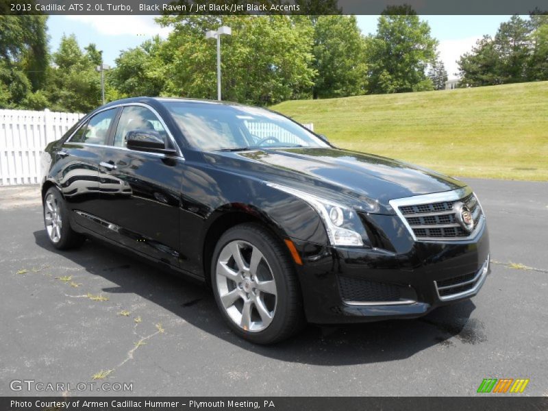 Black Raven / Jet Black/Jet Black Accents 2013 Cadillac ATS 2.0L Turbo